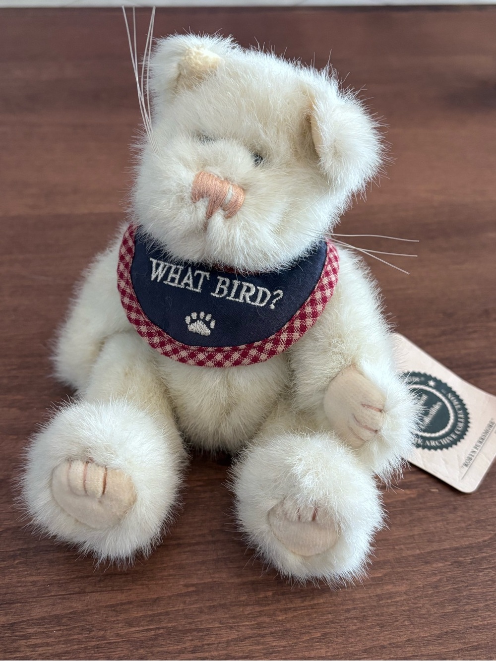 Boyd Bears, Robyn Purrsmore Cat, retired vintage 1990-1999 collectible, 8 inch